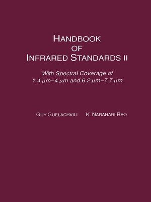 cover image of Handbook of Infrared Standards II